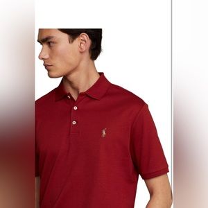Polo Ralph Lauren Men's Custom Slim Fit Mesh Polo Shirt